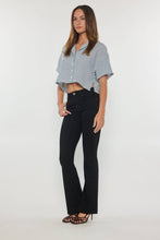 High Rise Classic Bootcut Jeans BLACK