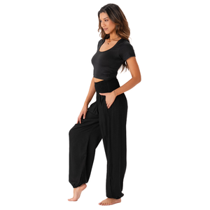 Black Harem Pant