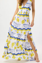 Peyton Maxi Dress: Amalfi Yellow / One Size