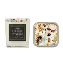 Fresh Scented Candles, Handmade Soy Candle, Crystal Candle: Peaceful Home / 12oz Glass Jar