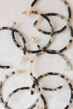 St Armand’s  Blonde Tortoise Hoop Earrings