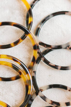 St Armand’s  Blonde Tortoise Hoop Earrings