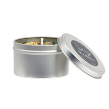Fall Candles, Halloween Candles, Soy Candle, Crystal Candles: Cinnamon Vanilla / 7.75 oz Glass Jar