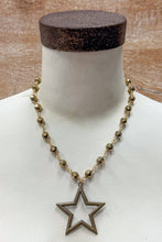 Talus Bronze Necklaces: Bronze Star