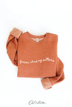 FOREVER CHASING SUNSETS  Graphic Sweatshirt: VINTAGE WHITE LONG SLEEVE / XL
