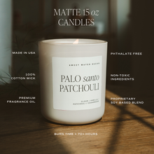 Warm and Cozy 15 oz Soy Candle, Matte Jar- Home Decor, Gifts