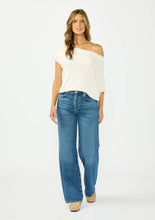One-Shoulder Sweater Top: NATURAL / S
