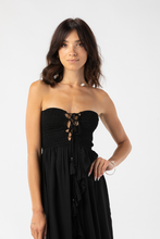 Flynn Maxi Dress: Black / One Size