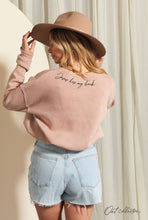 JESUS HAS MY BACK Mineral Graphic Sweatshirt: VINTAGE MAROON / L