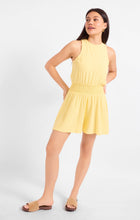 Sugarloaf Slv/Less Romper:BUTTER
