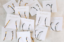 St Armand’s  Blonde Tortoise Hoop Earrings