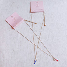 Striped Fish & Pearl Necklace – Nautical, Cute Style: Red