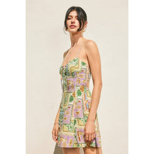 Offshore Cutout Detail Mini Dress: TROPICAL SEASHELL / S-M-L(2-2-2)
