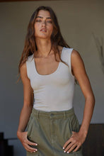 S1187N | Double Layered Seamless Top: Prussian Blue / ML