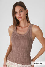 NS8465 - Vintage Reversible Lace Top: Vintage Smoky Olive