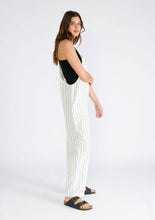 Striped Overall: Natural/Black