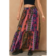 Boho Bloom Maxi Skirt