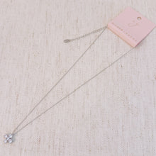 Radiant Sparkle Mini Cross Pendant Necklace