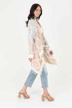 TASSEL FRINGE CARDIGAN OLIVE