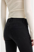 Good Legs Black Crop Mini Boot