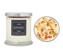 Sweet Scented Candles, Handmade Soy Candle, Crystal Candle: Happy Birthday / 8oz Round Tin