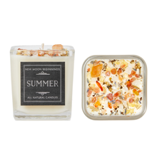 Sweet Scented Candles, Handmade Soy Candle, Crystal Candle: Happy Birthday / 8oz Round Tin