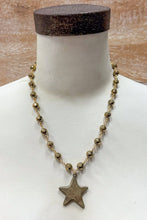 Talus Bronze Necklaces: Bronze Star