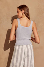 Baby Blue Knit Top