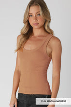 NS8216 - Reversible Ribbed Tank Top: 2269 Earth Olive