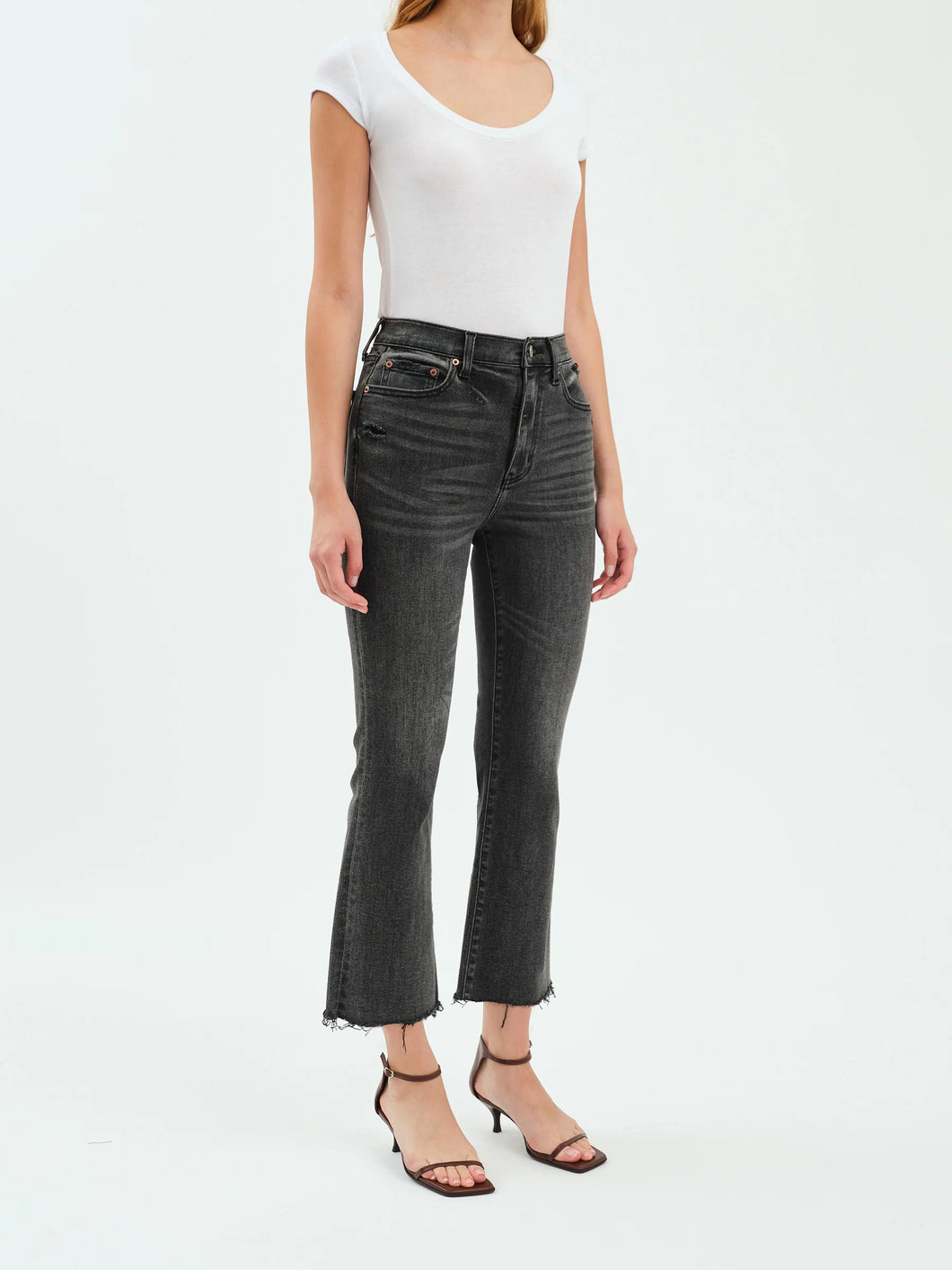 Charcoal Grey Shy Girl Daze Jean