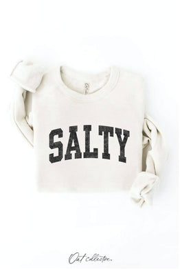 Salty Sweatshirt Vintage White