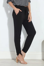 Black Stretch Joggers