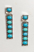 Blaze Post Earring- Silver