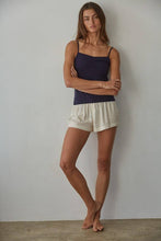 Black Knit V-Neck Cami Top