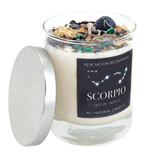 Fall Candles, Halloween Candles, Soy Candle, Crystal Candles: Witch's Brew / 7.75 oz Glass Jar