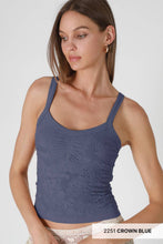 NS8318 - Lace V Neck Top: 2254 Serene Blue