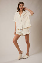 CREAM PJ TOP