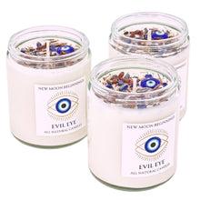 Evil Eye Protection Candle by New Moon Beginnings: 9oz Glass Jar