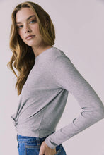 Azur Heather Grey Long Sleeve