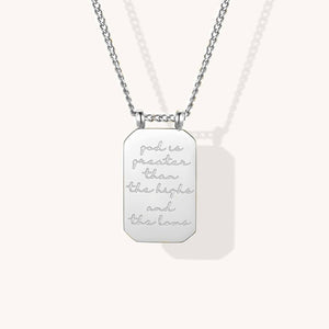 God Is Greater Than The Highs And The Lows: Yellow Gold