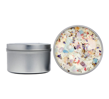 Unicorn Dreams Candle - Soy Candles Flower & Crystal Candles: 7.75oz Glass Jar
