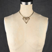Heart on Figaro Necklace