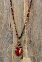 Suki Necklace - Fire Agate