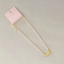 Cowgirl Boot Pearl Chain Necklace