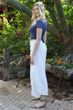25P68-ASIS WRAP PANTS WITH CROCHET TRIM AND ELASTIC WAIST: BLACK / L