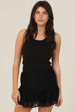 Black Lace Skort