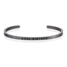 Soul Sisters - inspirational mantraband® cuff bracelet: Yellow Gold / Original