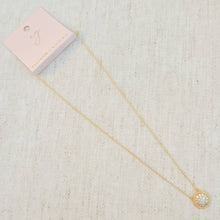 Inner Circle Luxe Pendant: Clear Sparkle