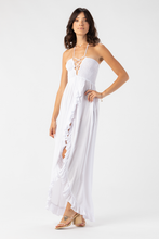 Flynn Maxi Dress: White / One Size
