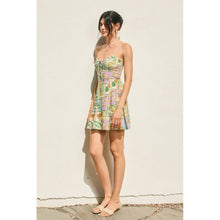Offshore Cutout Detail Mini Dress: TROPICAL SEASHELL / S-M-L(2-2-2)